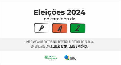 Formulário para o Termo de Adesão - Eleições 2024: no caminho da paz